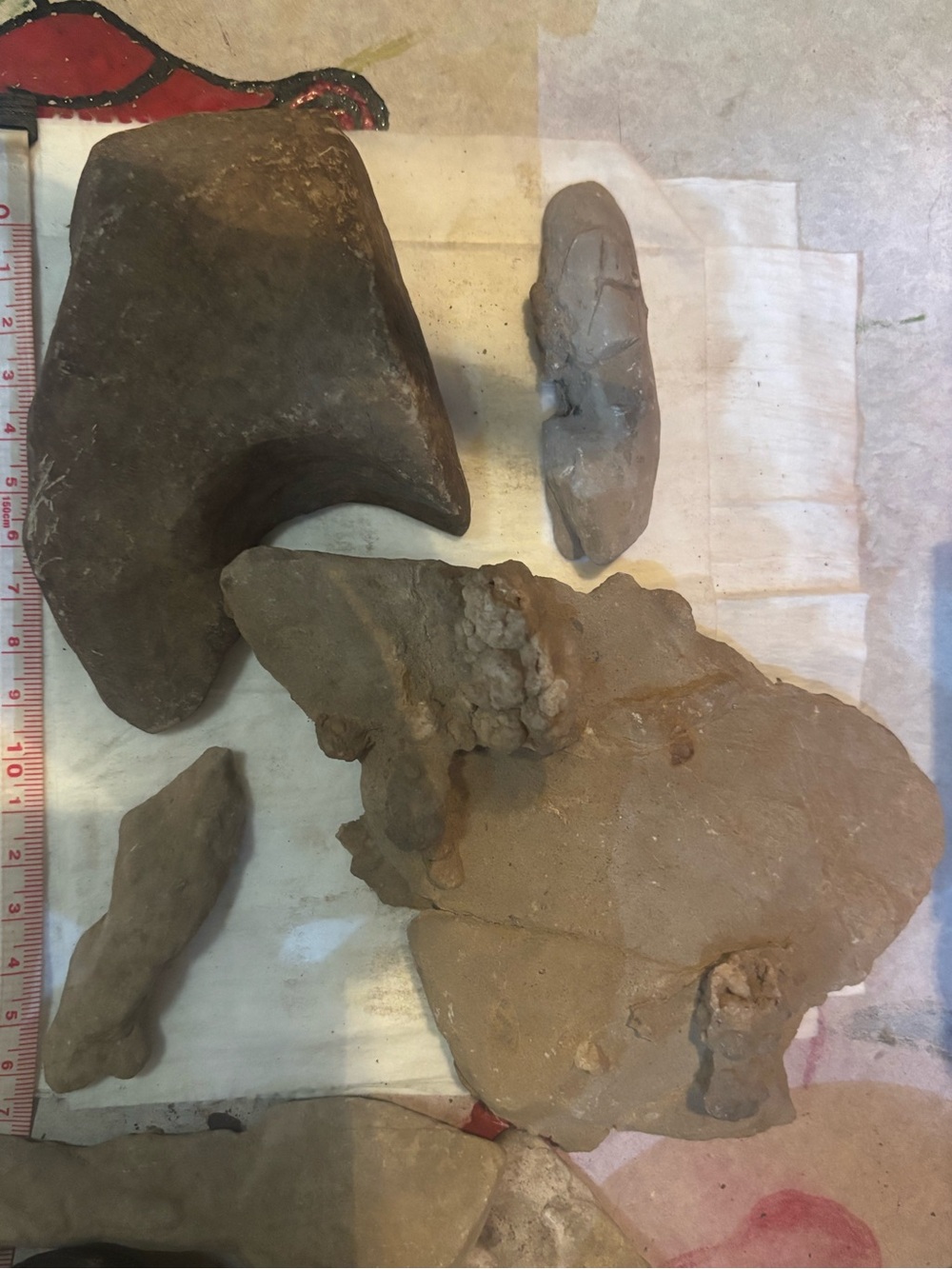 Archaeological Indian artifacts